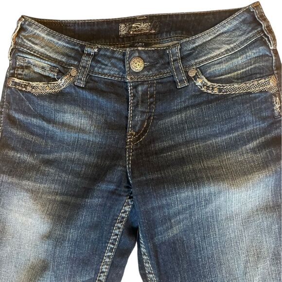 Silver Jeans Co Suki Mid Bootcut Jeans Womens Size 28 - Picture 5 of 14